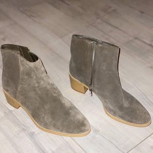Clark Grey Ankle Boots